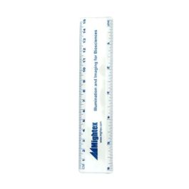 Transparent Ruler Sticker Nz Custom Logo Clear Plastic Ruler - 6 inch/15 cm | 4CustomPromo