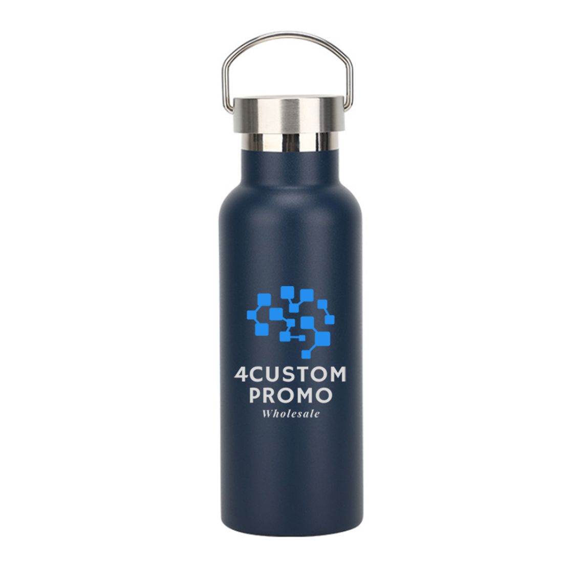 17 oz Stainless Steel Vacuum Insulated Bottle w/ Handle