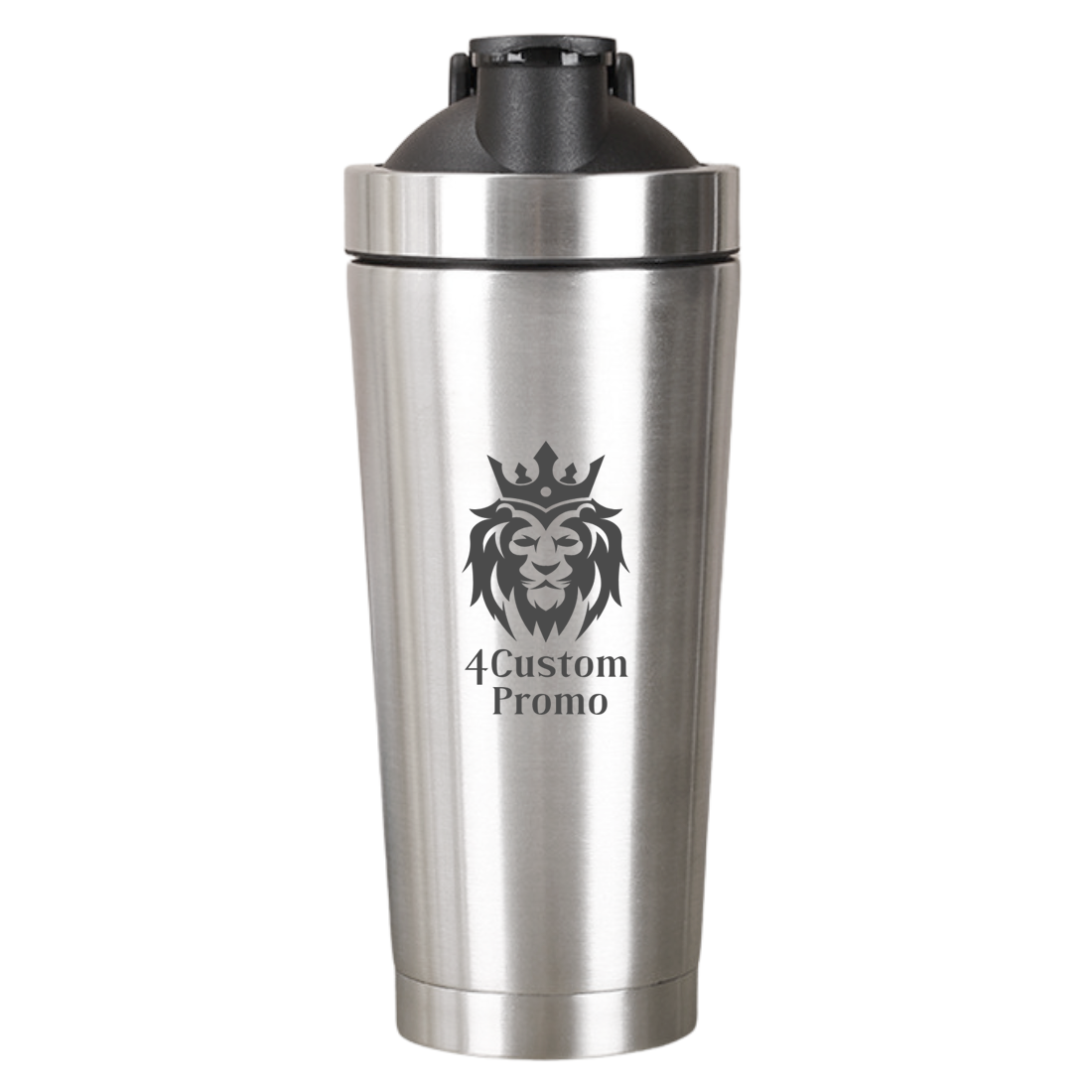25 oz Stainless Steel Shaker Bottle w/ Mixer Ball
