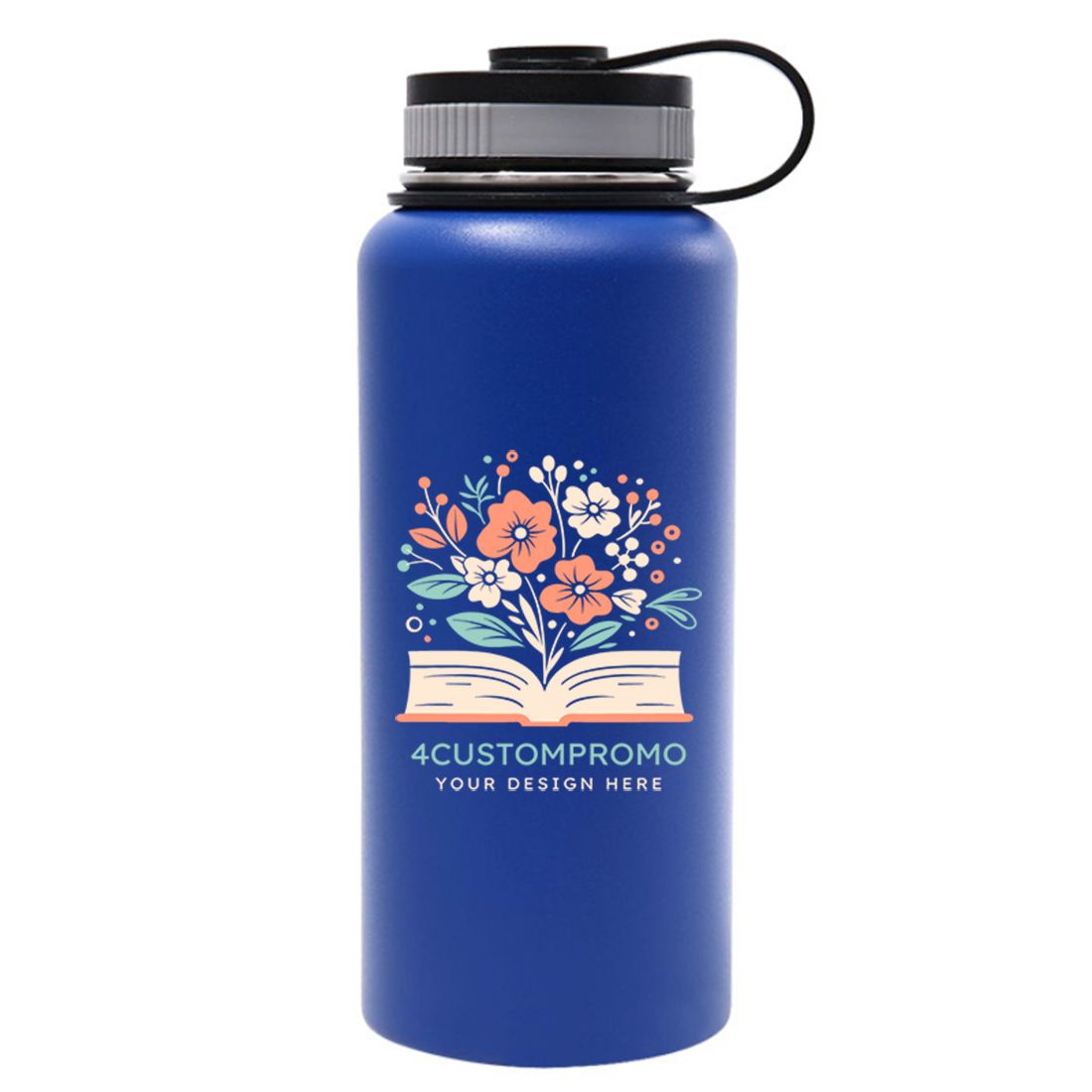 32 oz Wide Mouth Stainless Steel Double-Wall Insulated Bottle