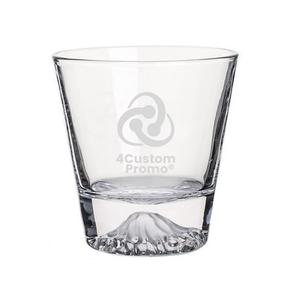 9 oz Mount Fuji Whiskey Glass with Iceberg Base