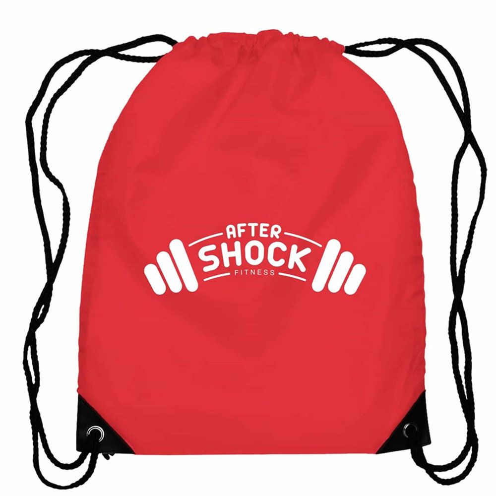 Imprinted Drawstring Backpack - 14