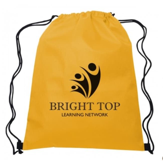 Promotional Drawstring Backpack - 13