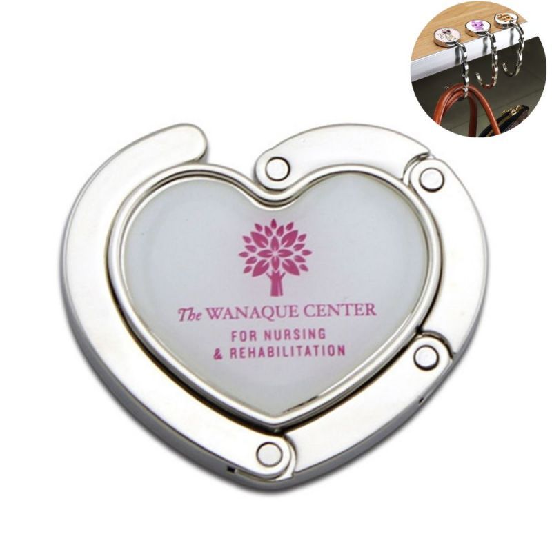 Custom Metal Foldable Table Bag Hanger