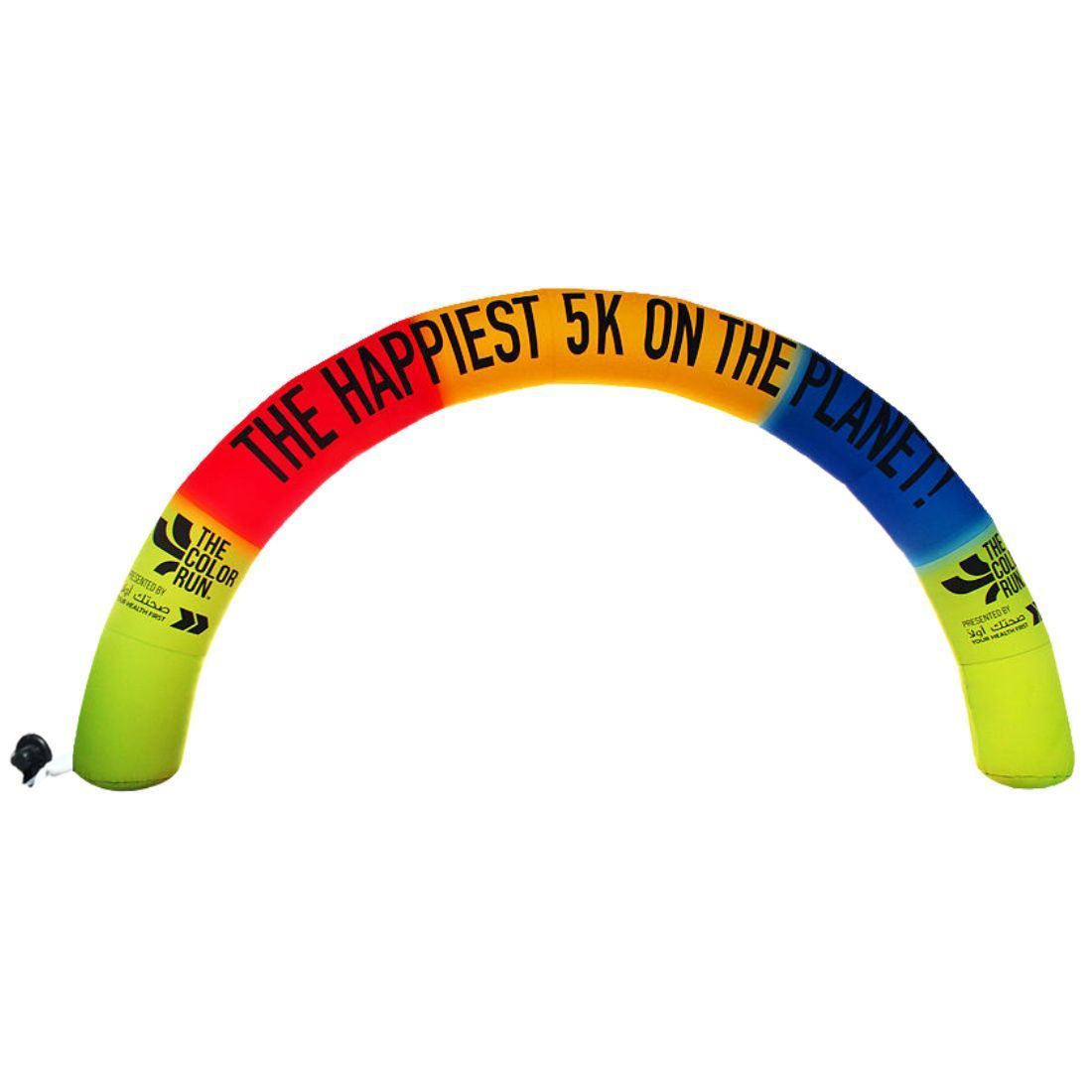 Custom 40' Round Inflatable Arch with Blower