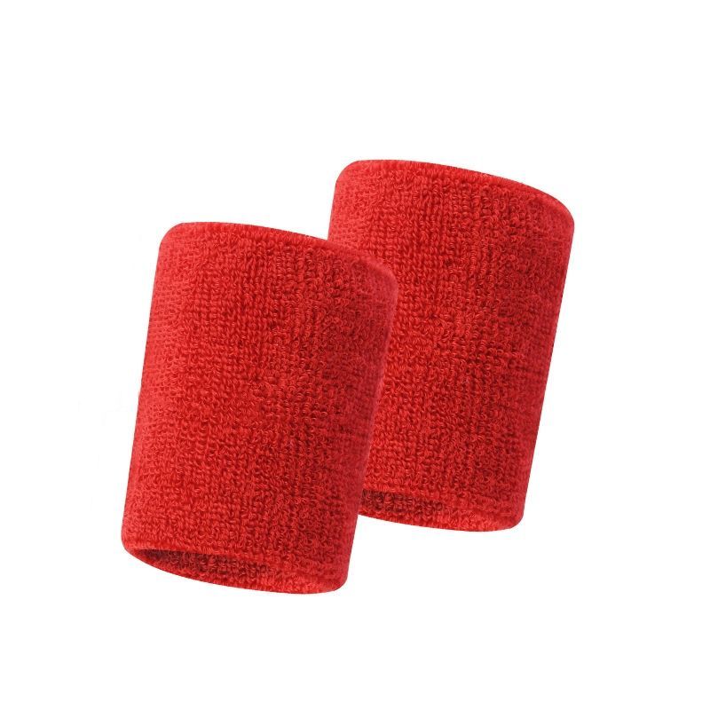 Custom Woven Absorbent Wristbands – Set of 2