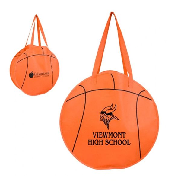 Custom Basketball Tote Bag - 19