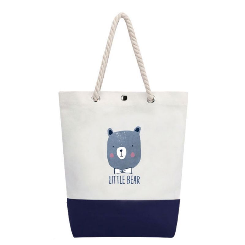 Custom Heavyweight Cotton Canvas Shoulder Bag