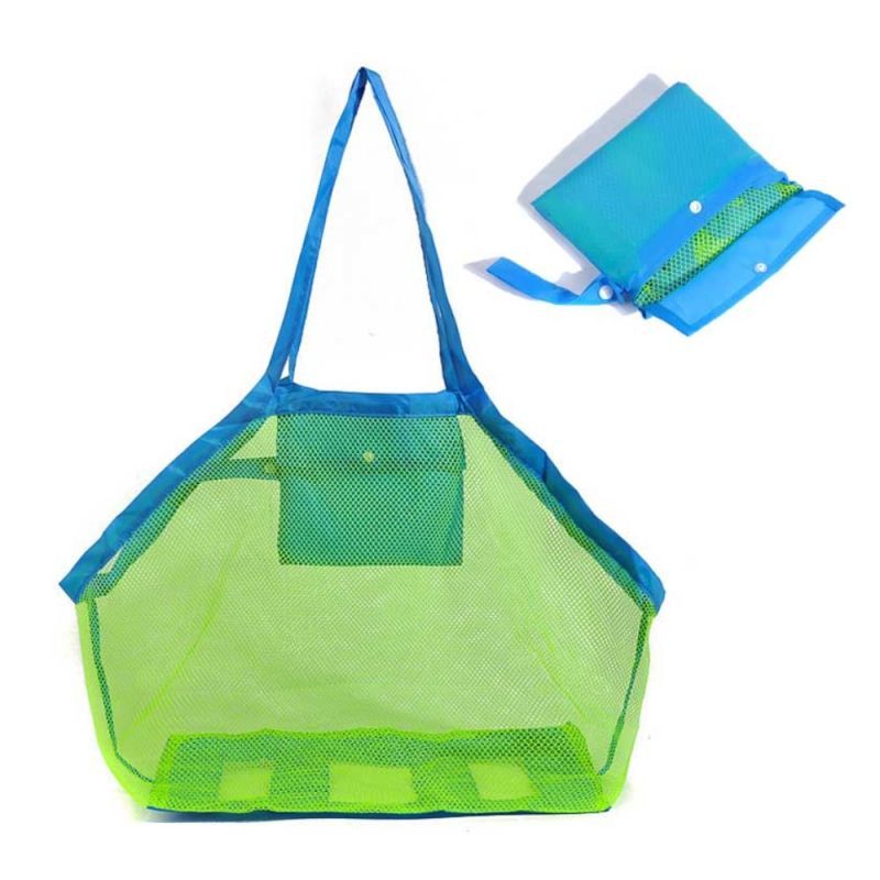Custom Large Foldable Mesh Beach Bag
