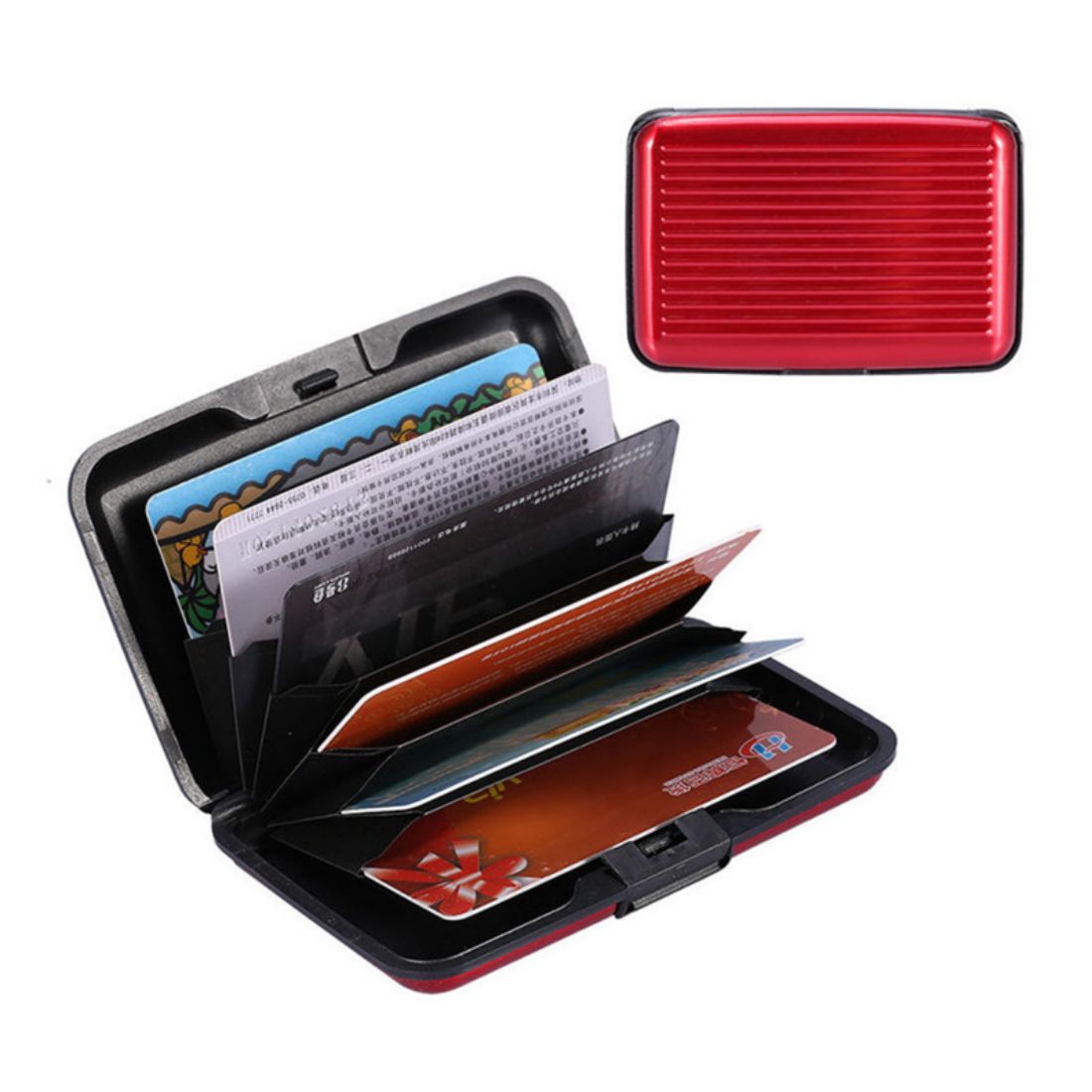 RFID Blocking Aluminum Credit Card Holder
