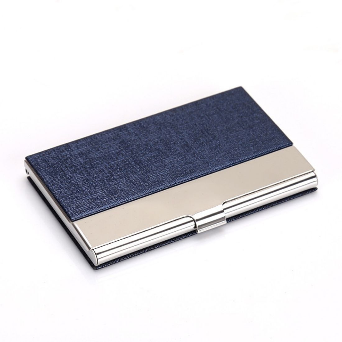 Stainless Steel and PU Leather Card Case