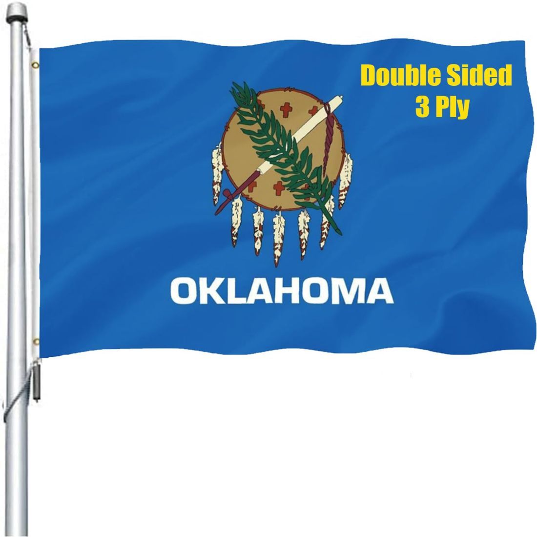 Custom Double Sided Printing 3x5 Flag