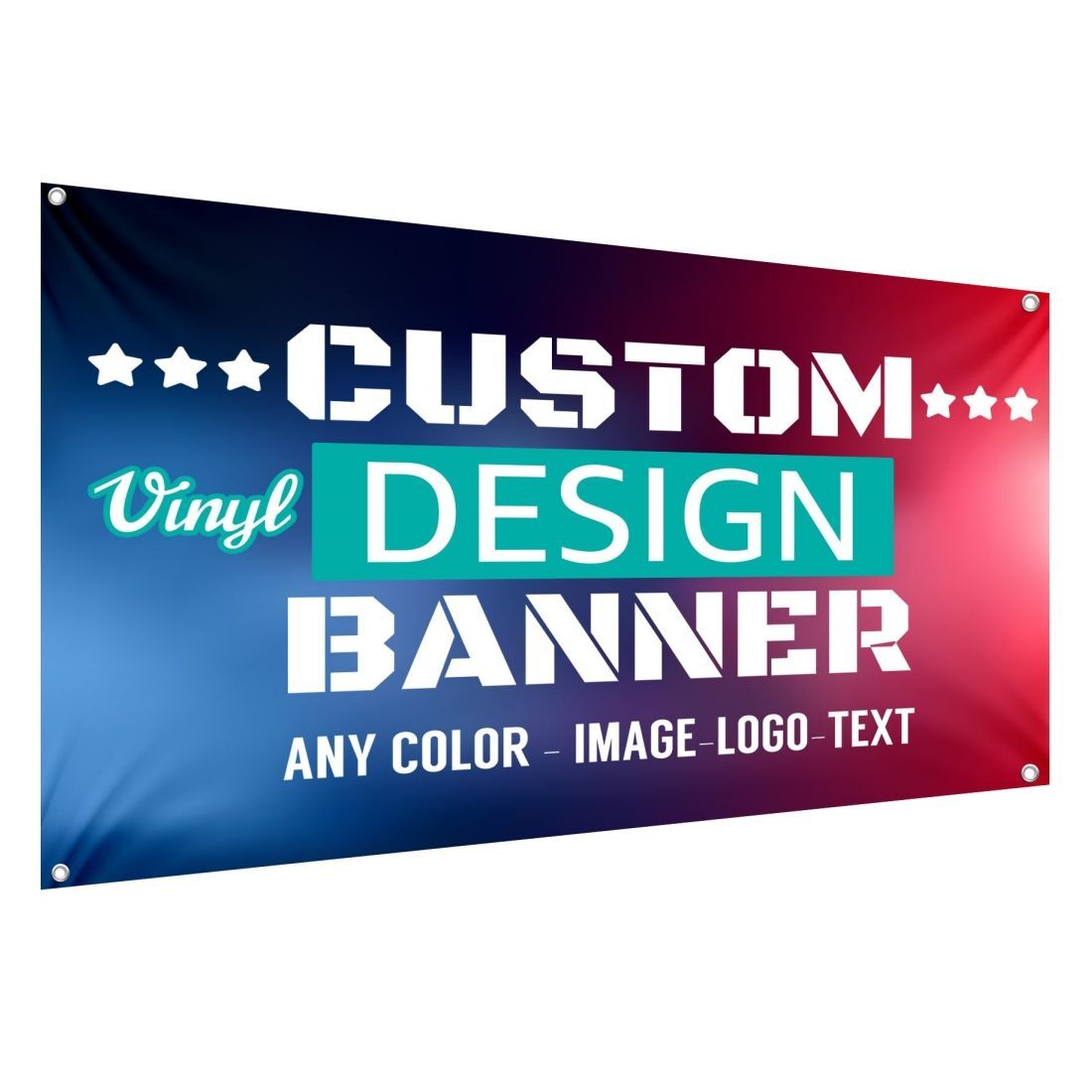 Custom Vinyl Banner - 4' x 8'