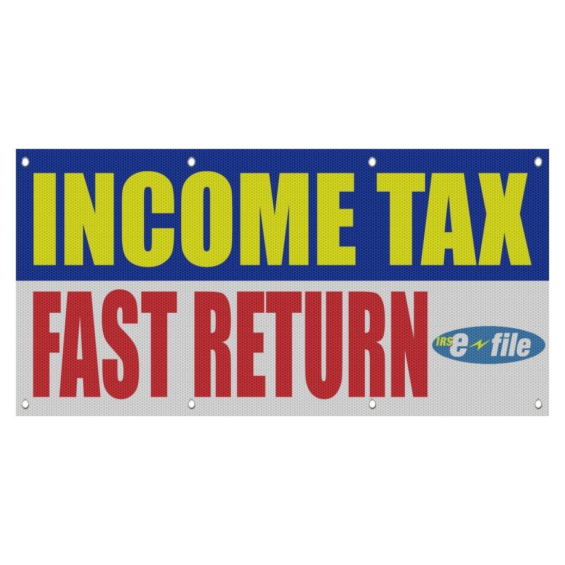 Custom Printing Mesh Banner - 8' x 4'