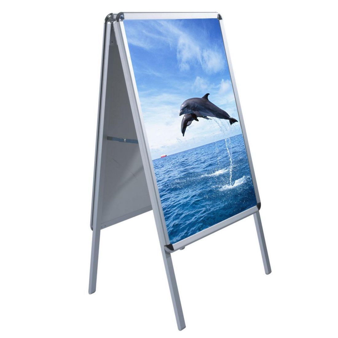 Aluminum A-Frame Sign Holder Poster Stand