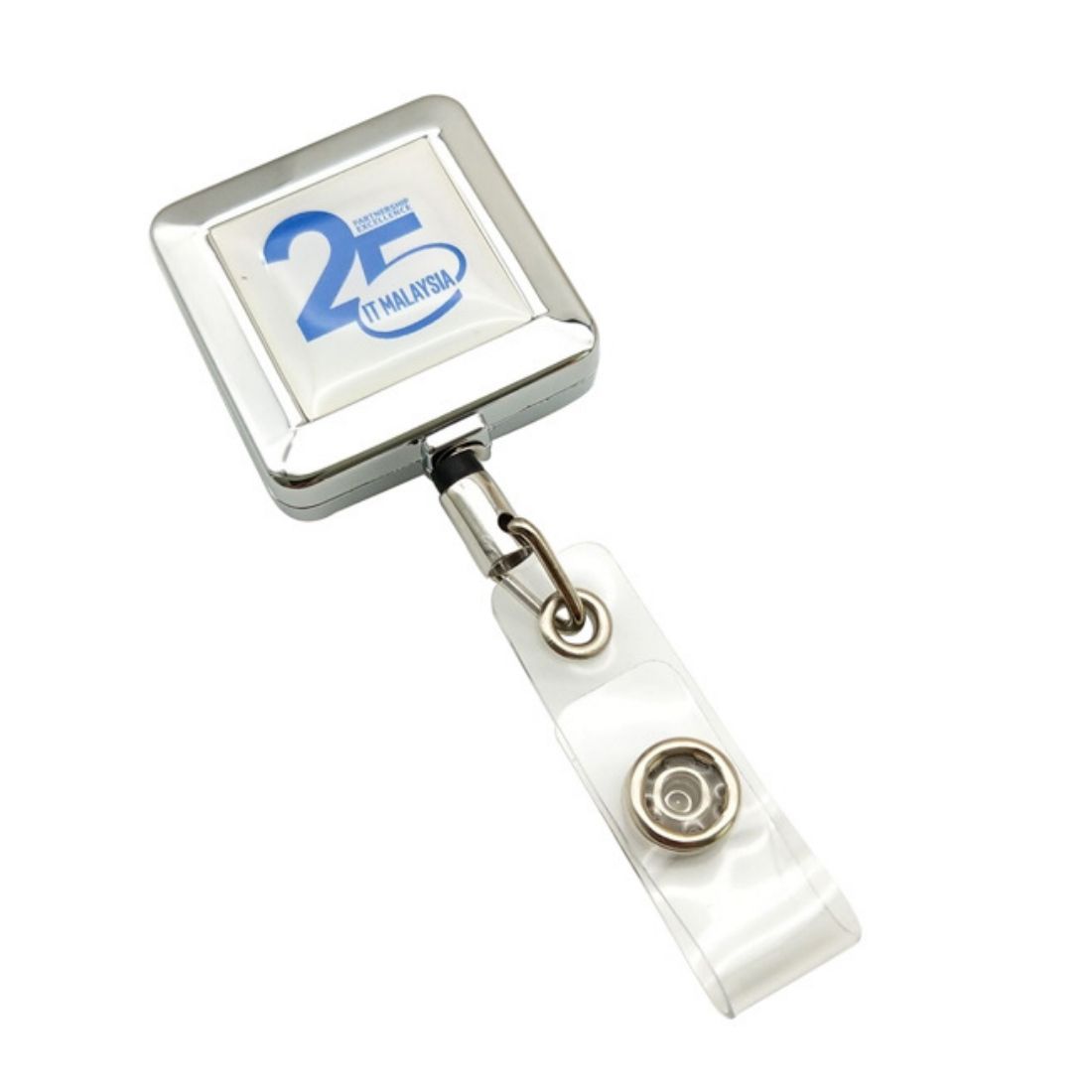 Retractable Epoxy Dome Custom Badge Holder