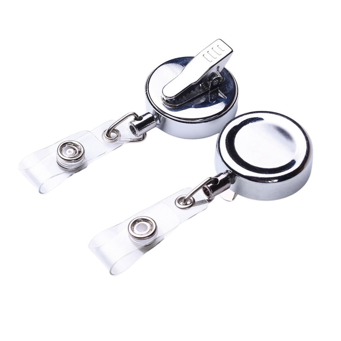 Retractable Steel Cord Metal Badge Reel