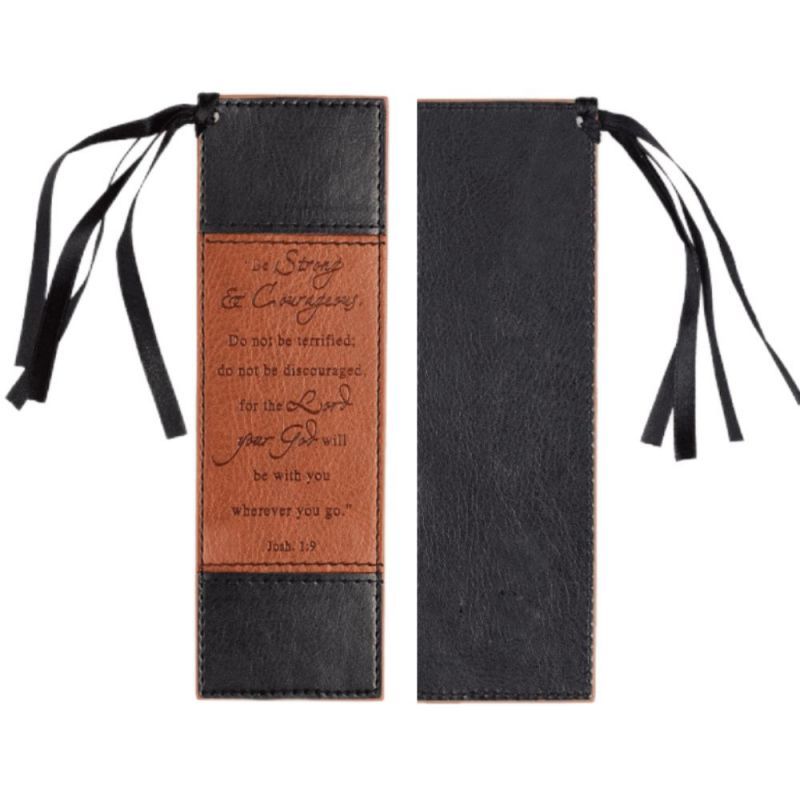 Premium PU Leather Bookmark with Debossed Logo