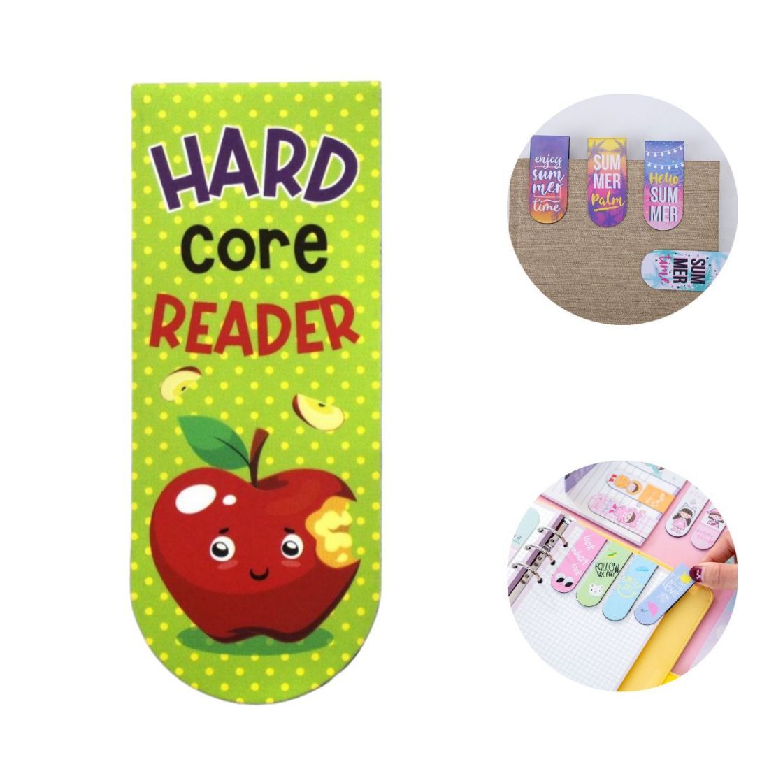 Custom Magnetic Bookmark Page Marker