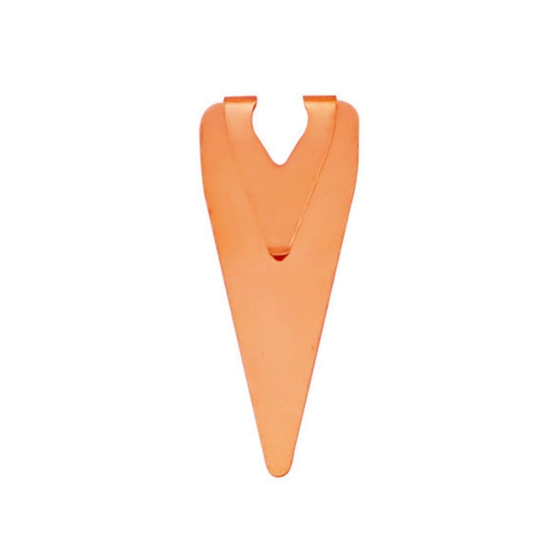 Promotional Triangle Mini Metal Bookmark Clip