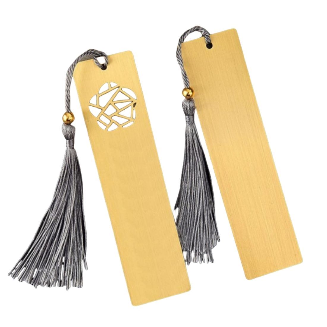 Custom Brass Bookmark with Tassel