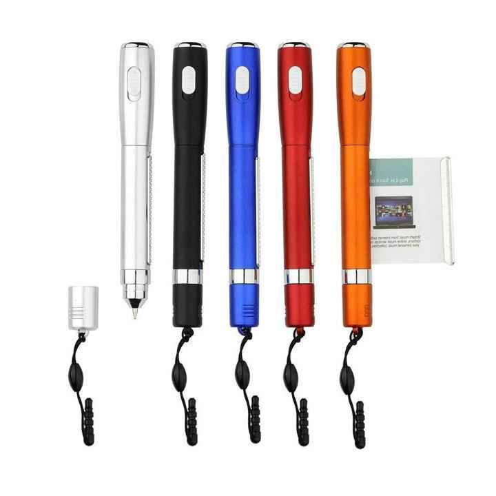 4-in-1 LED Light Banner Pen with Phone Strap