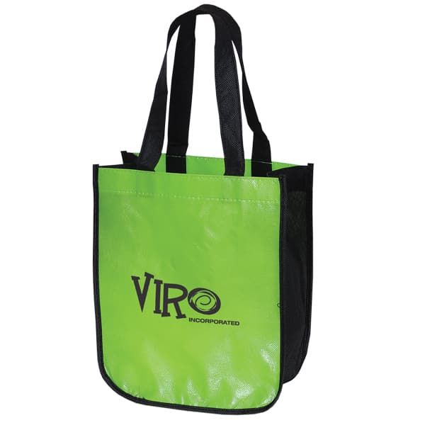 Laminated Non-Woven Tote - 9.25