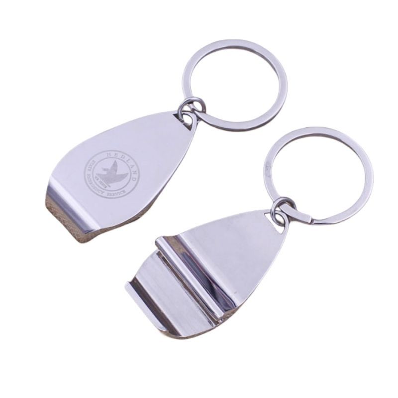  Engraved Zinc Alloy Bottle Opener Keychain