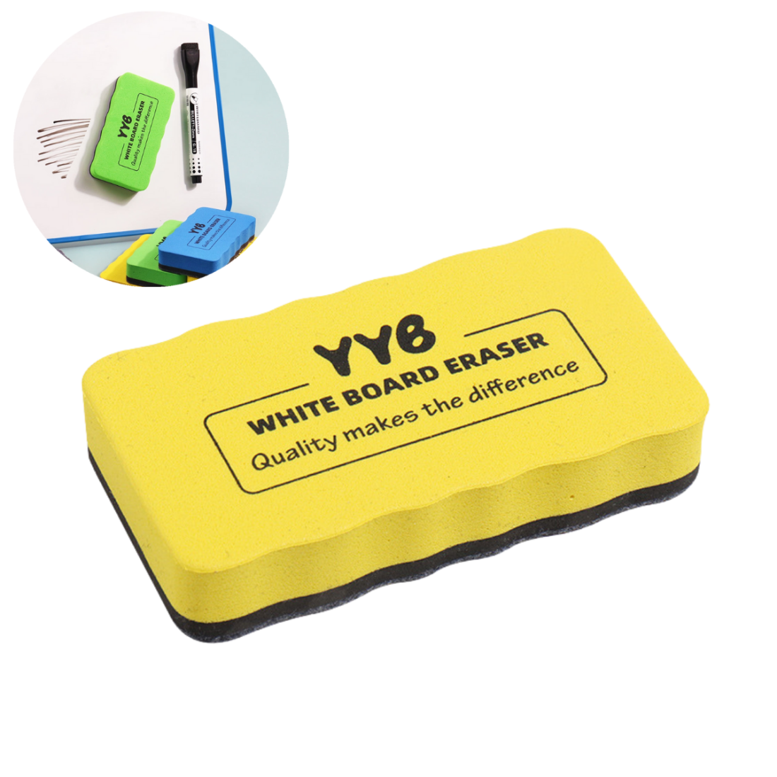 Custom Magnetic Dry Erase Whiteboard Erasers
