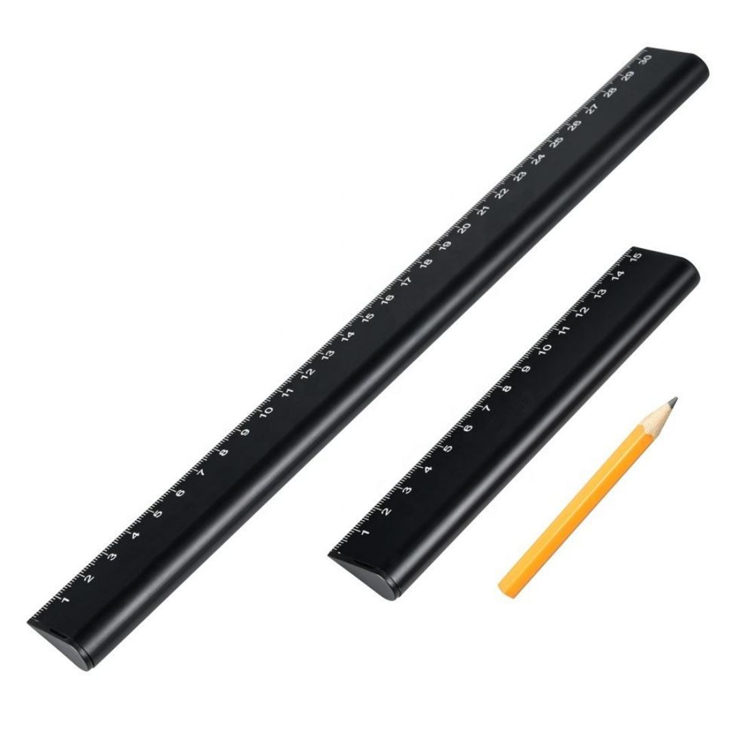 Drop Shaped Multi-function Aluminum Ruler
