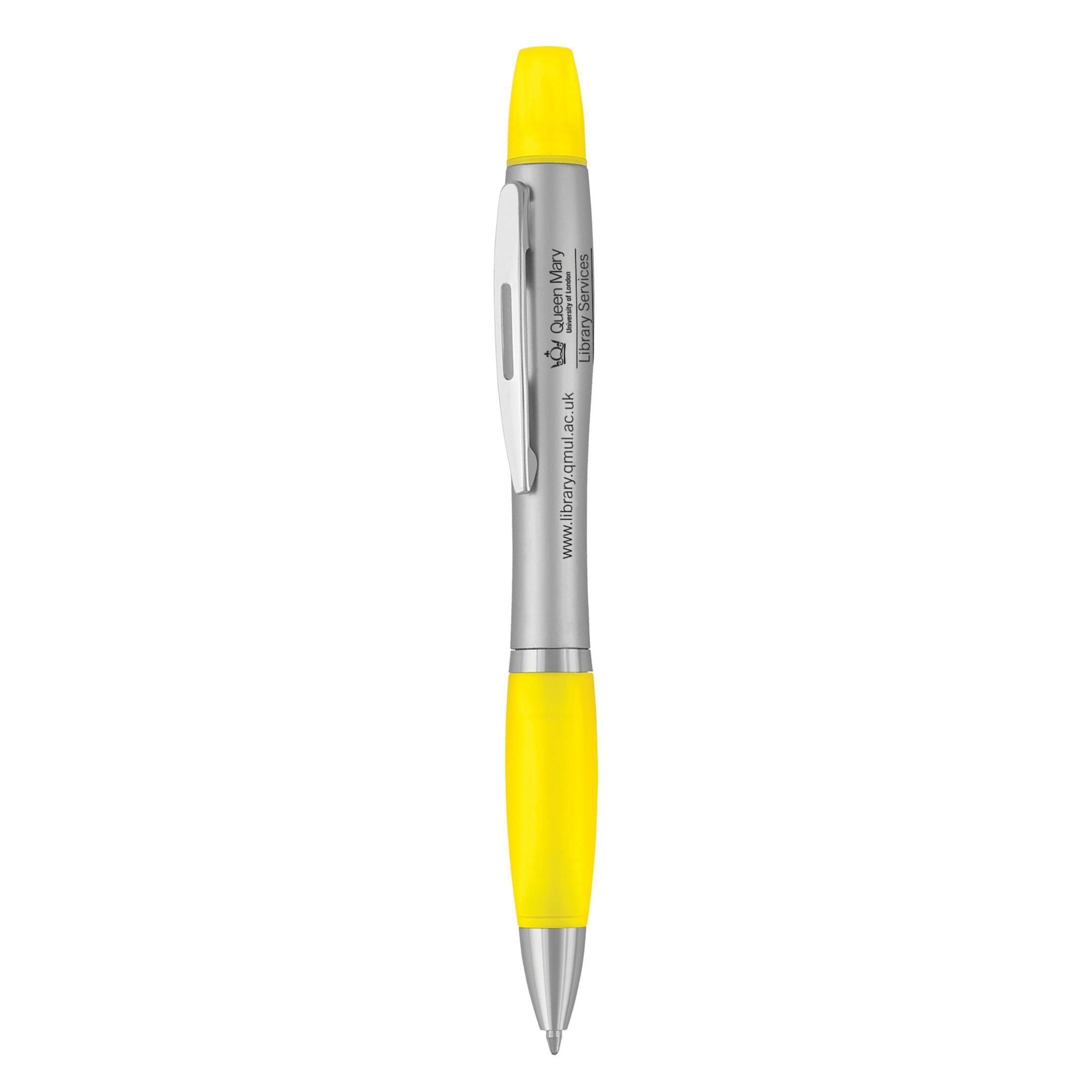 Custom Plastic Highlighter and Twist Pen