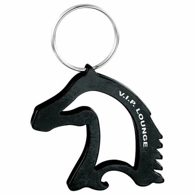 Custom Horse Head Bottle Opener Keyring