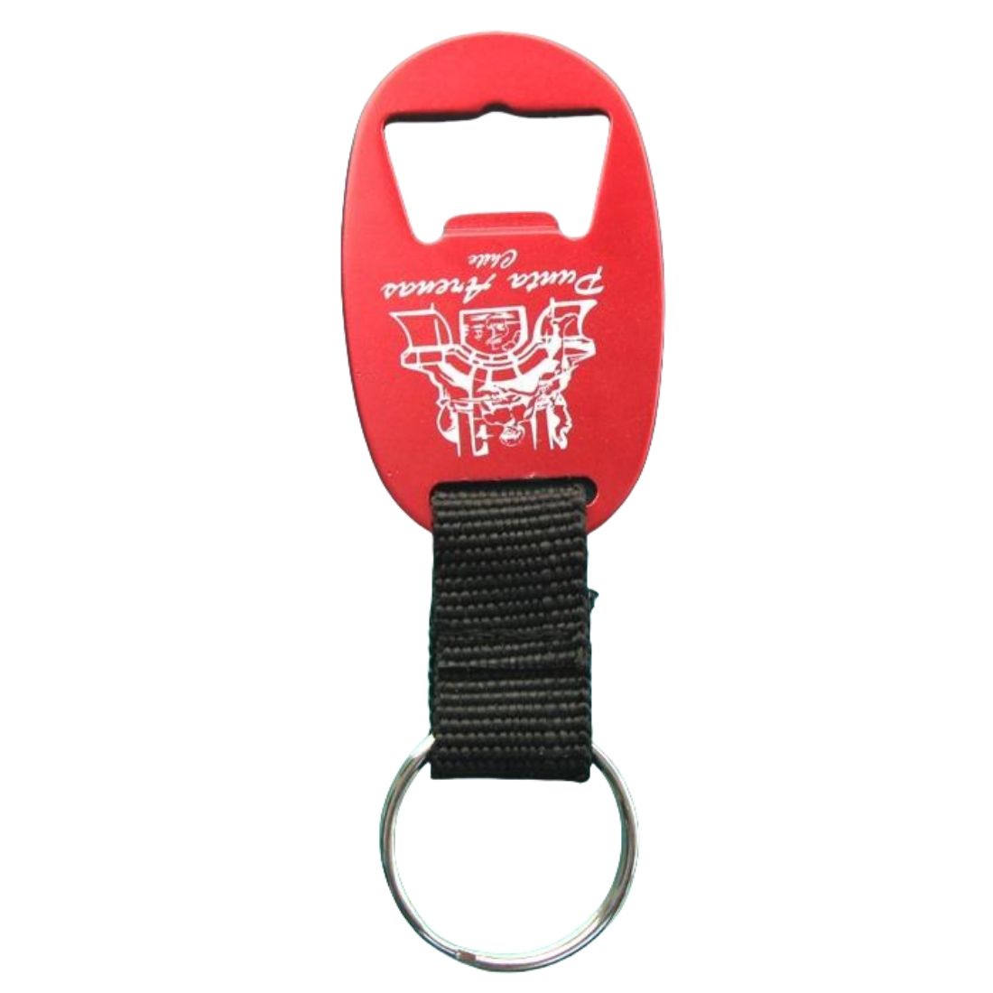 Custom Oval Aluminum Bottle Opener Keychain