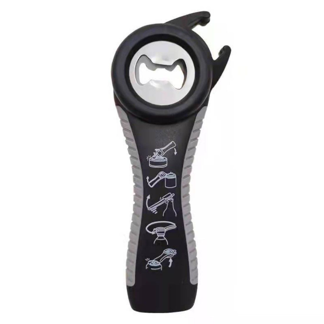 Custom Multipurpose 5-in-1 Jar Bottle Can Opener