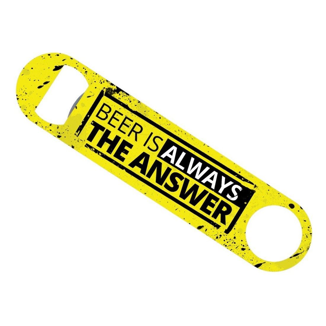 Heavy Duty Stainless Steel Bar Blade Bottle Opener