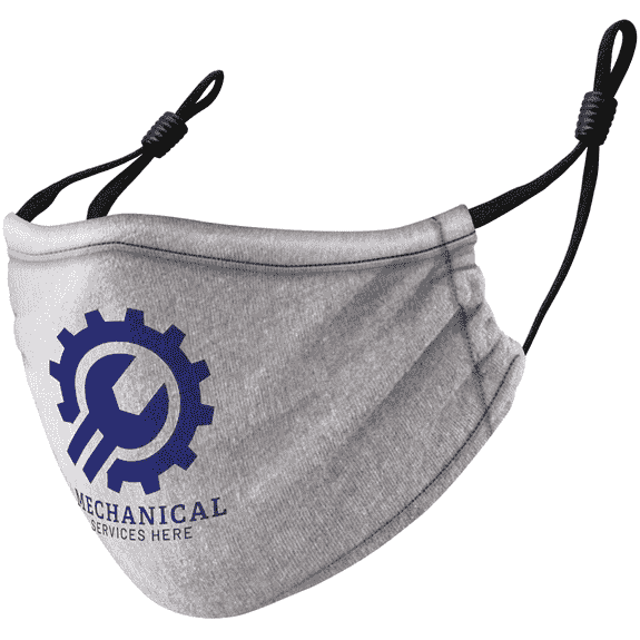 100% Cotton 3-Layer Reusable Adjustable Custom Face Mask