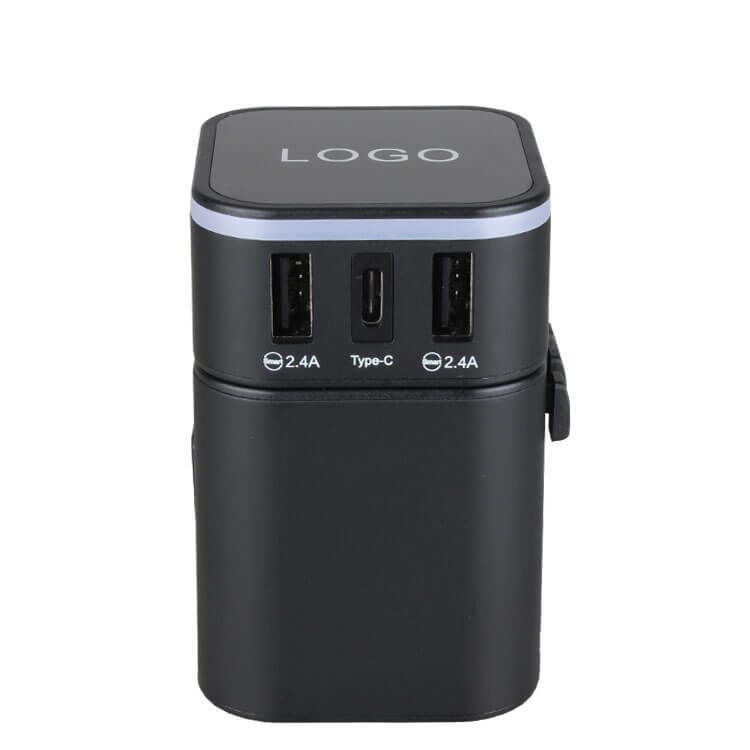 Customize Logo Trilogy Travel Adapter