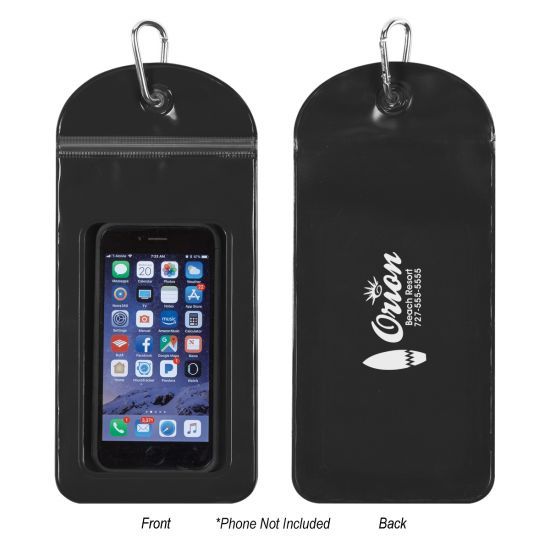 Splash Proof Phone Pouch With Carabiner