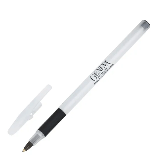 Easy Grip Pen With White Barrel
