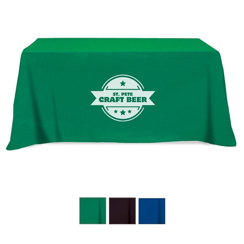 Flat 3-sided Table Cover - fits 6' standard table