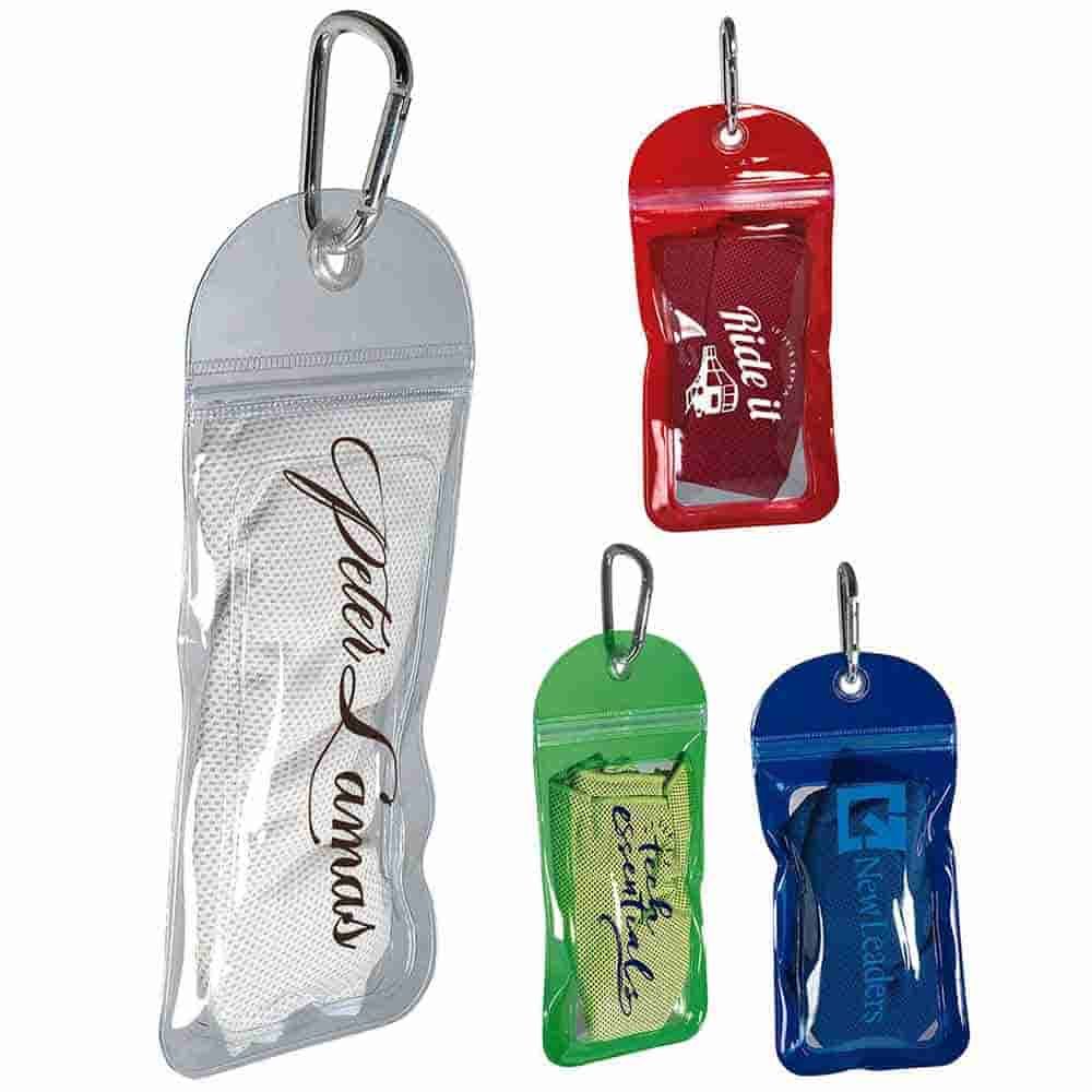 Cooling Towel in Water Resistant Pouch