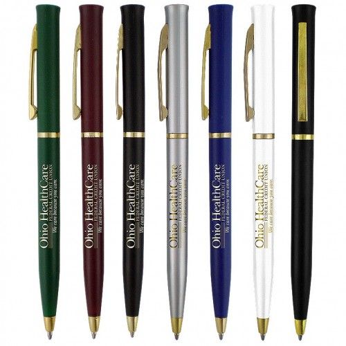 Plastic Twist Reading Ballpoint Pens