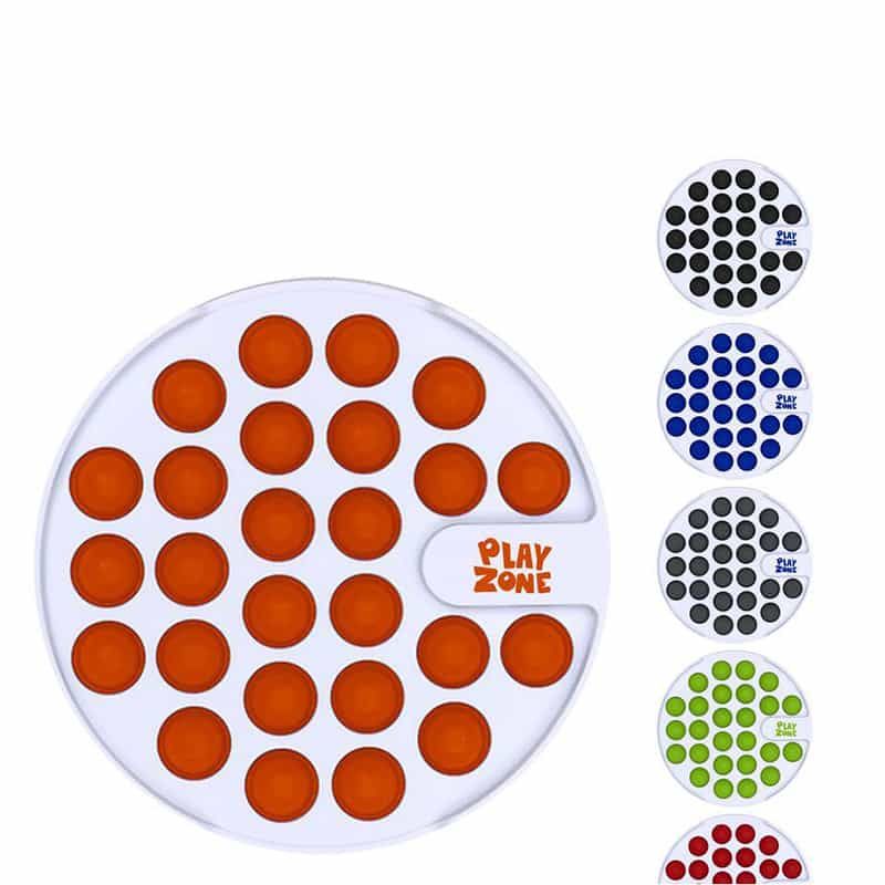 Custom Push Pop Circle Fidget Game
