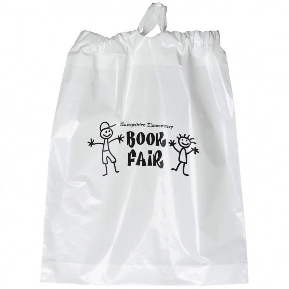 Poly Draw Custom Tote Bag - 15