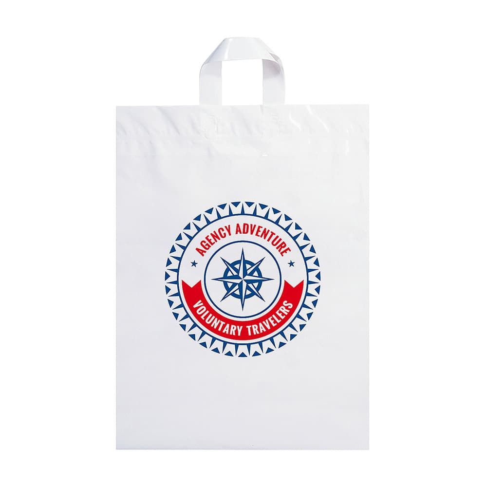 Soft Loop Handle Shopper Bag