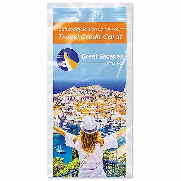 Full Color Poly Bag 2 Sided Mailer 7 x 12