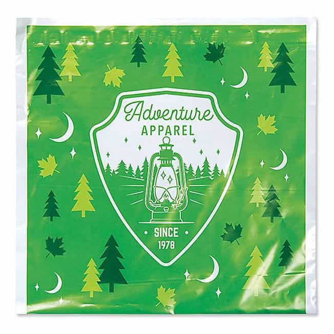 Full Color Poly Bag 2 Sided Mailer 14.25 x 12
