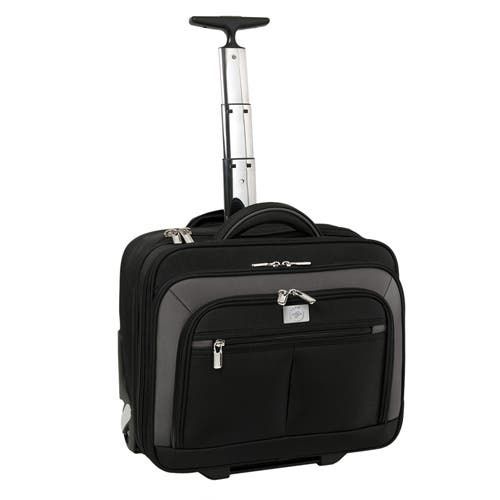 Custom Wheeled Ferraro Totes with Compu Sleeve