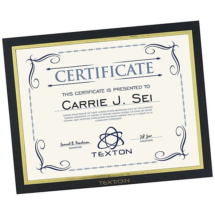 Mat Certificate Frame - 8-1/2