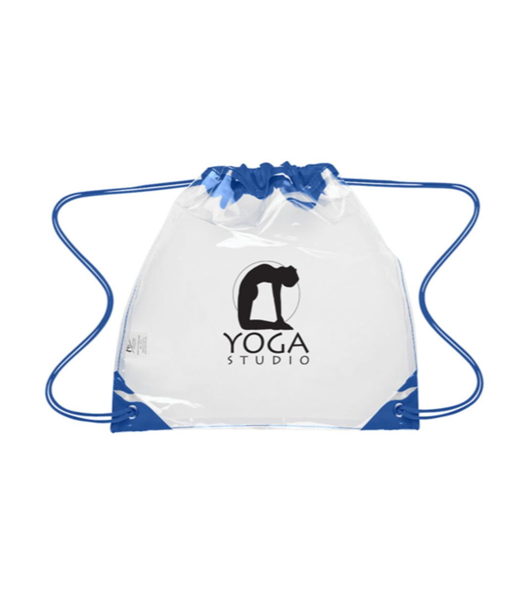 Touchdown Clear Drawstring Backpack